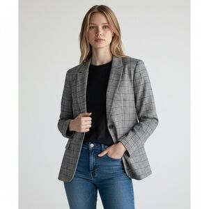 H&M‎ Plaid Blazer